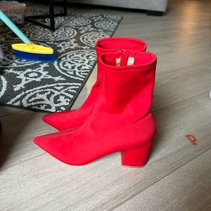 Missguided Red Boots
